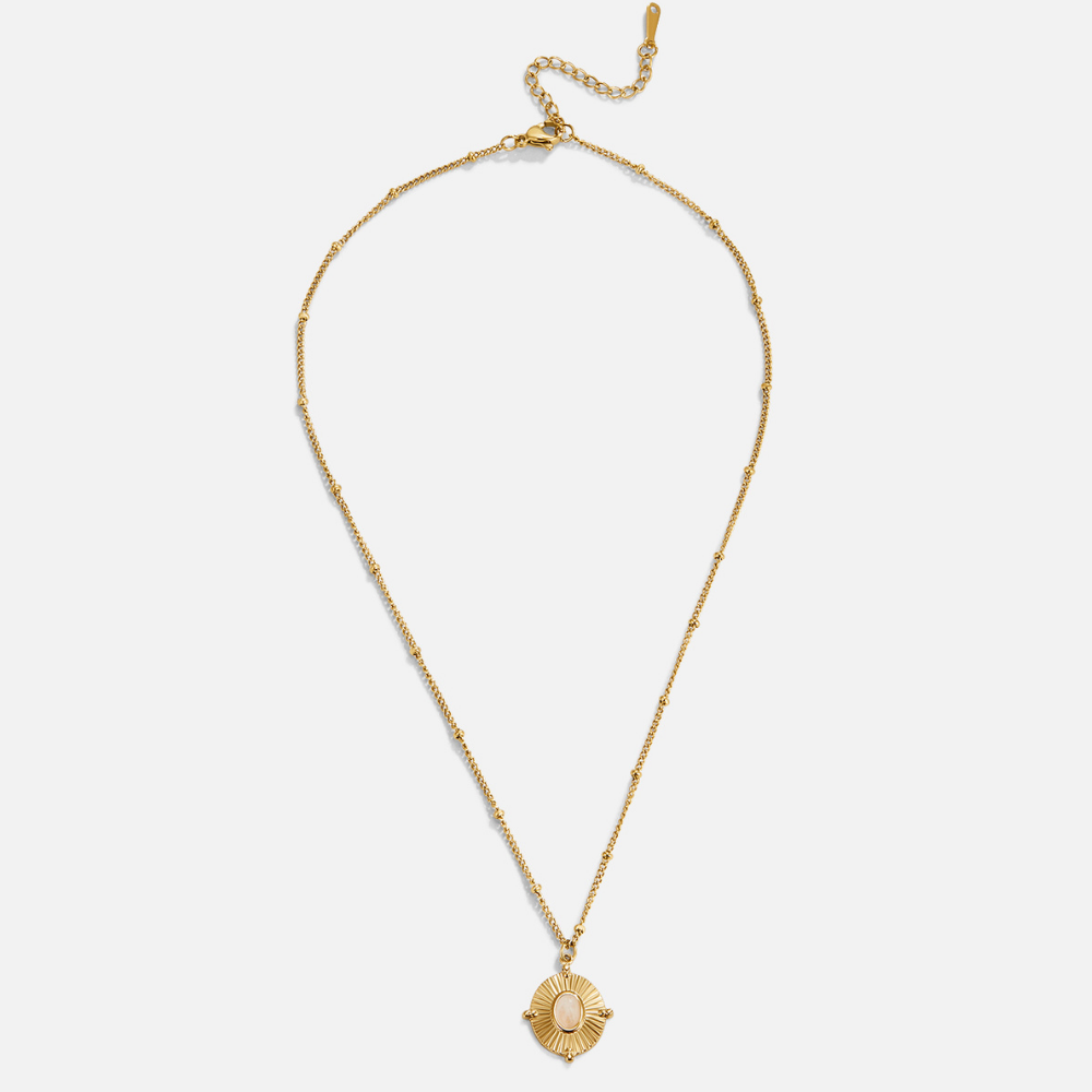 Collar vintage con piedra, vista 3
