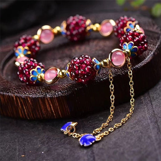 Pulsera de bayas con piedras, vista 2