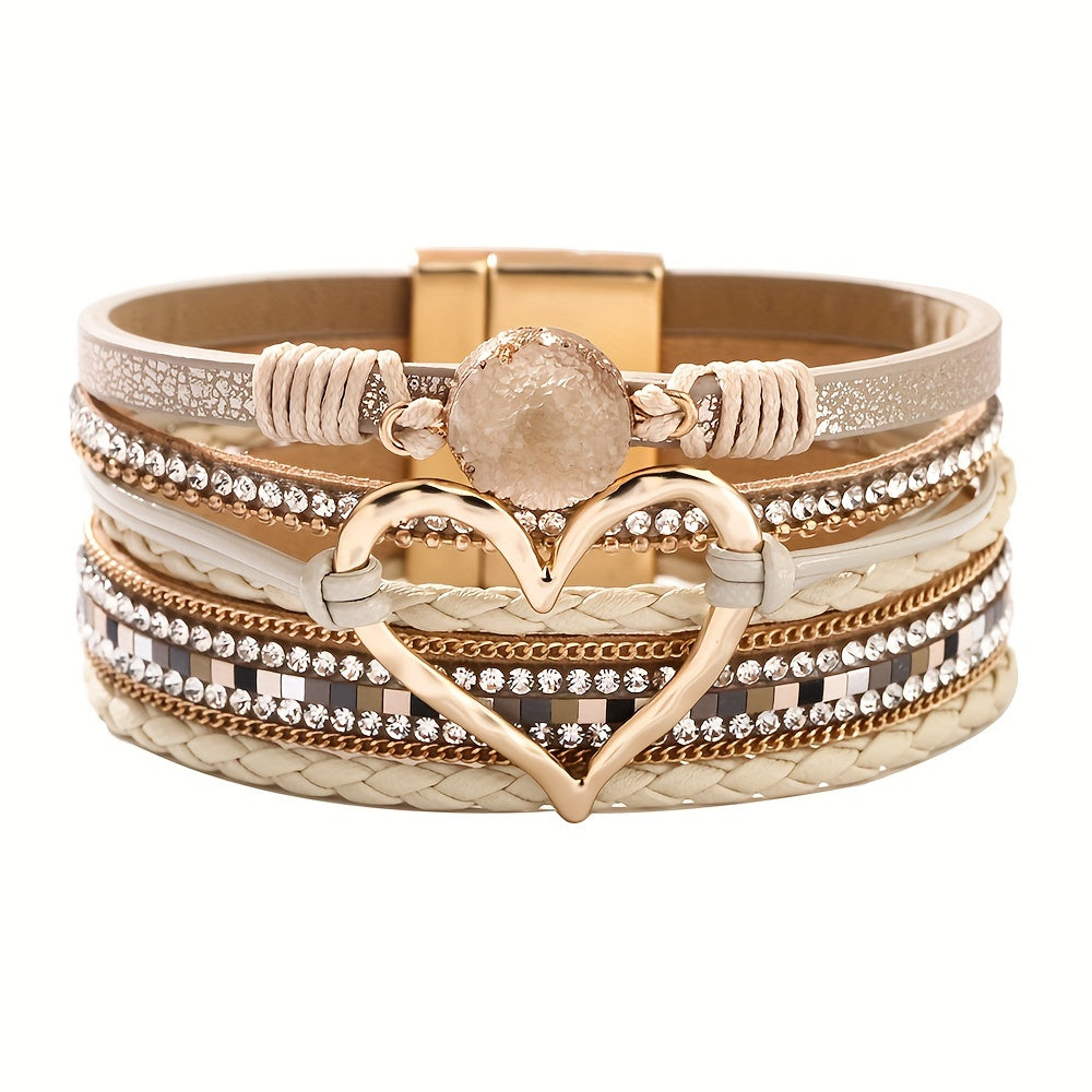 Pulsera boho de varias vueltas