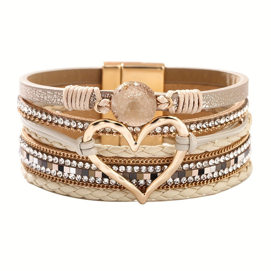 Pulsera boho de varias vueltas