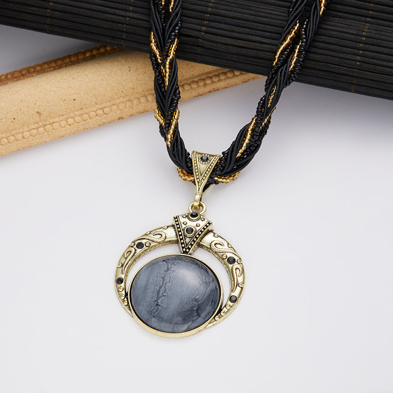 Collar boho con colgante, vista 9