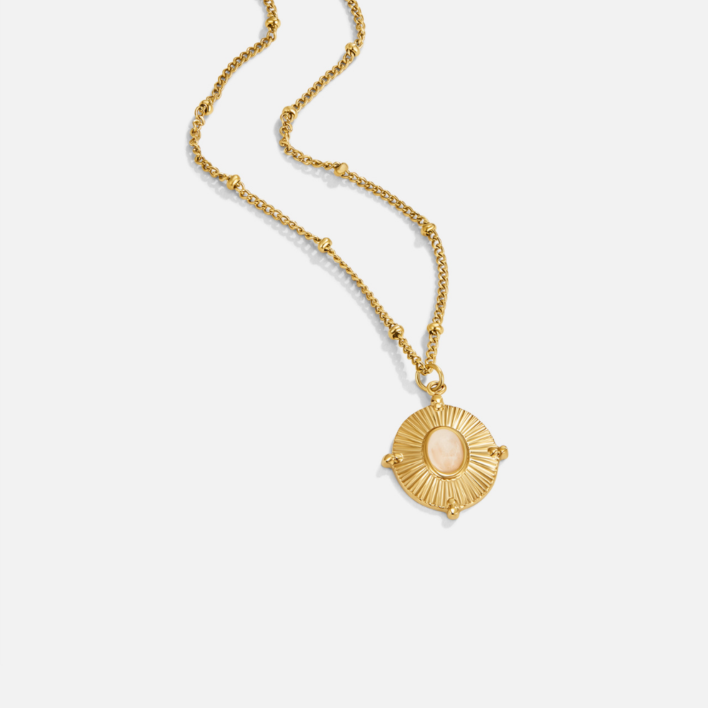 Collar vintage con piedra, vista 2
