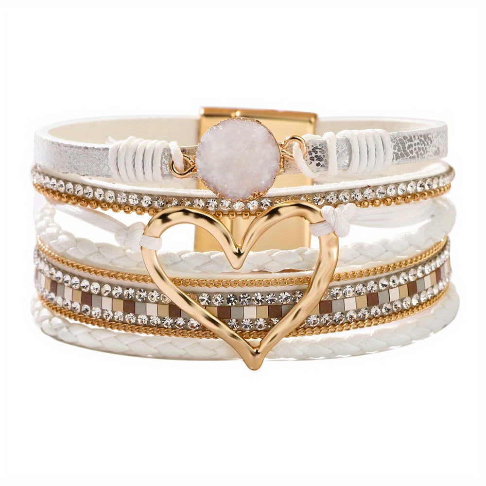 Pulsera boho de varias vueltas, vista 3