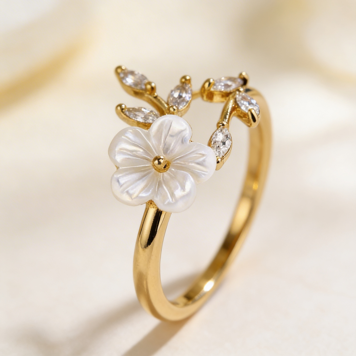 Anillo de primavera con flor, vista 8