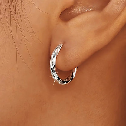 Pendientes geométricos pequeños, vista 3