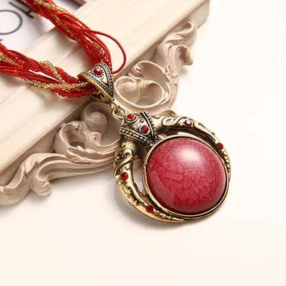 Collar boho con colgante, vista 10