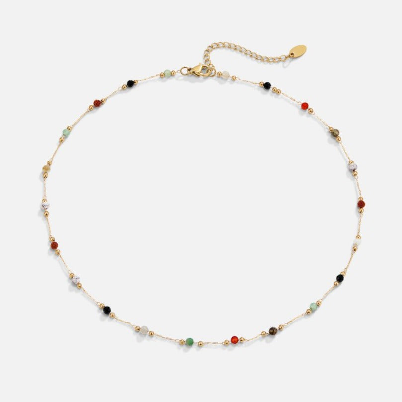 Collar minimalista con piedra, vista 8